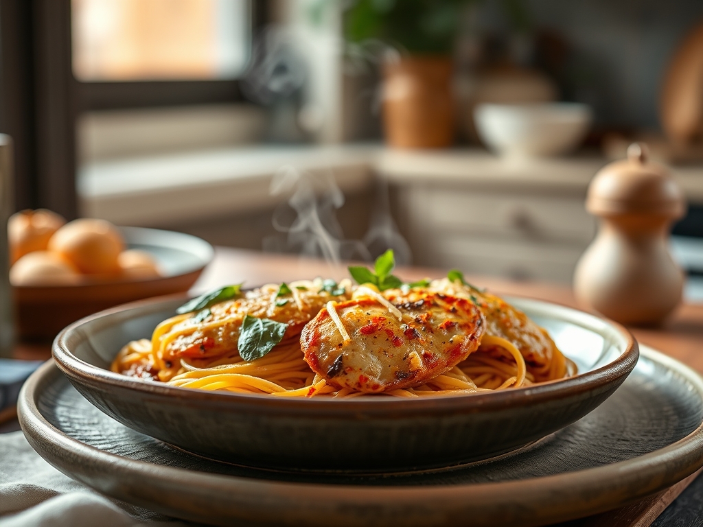 baked spaghetti chicken recipes