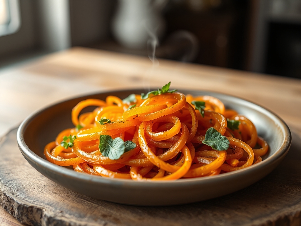 spiralizer sweet potato recipes